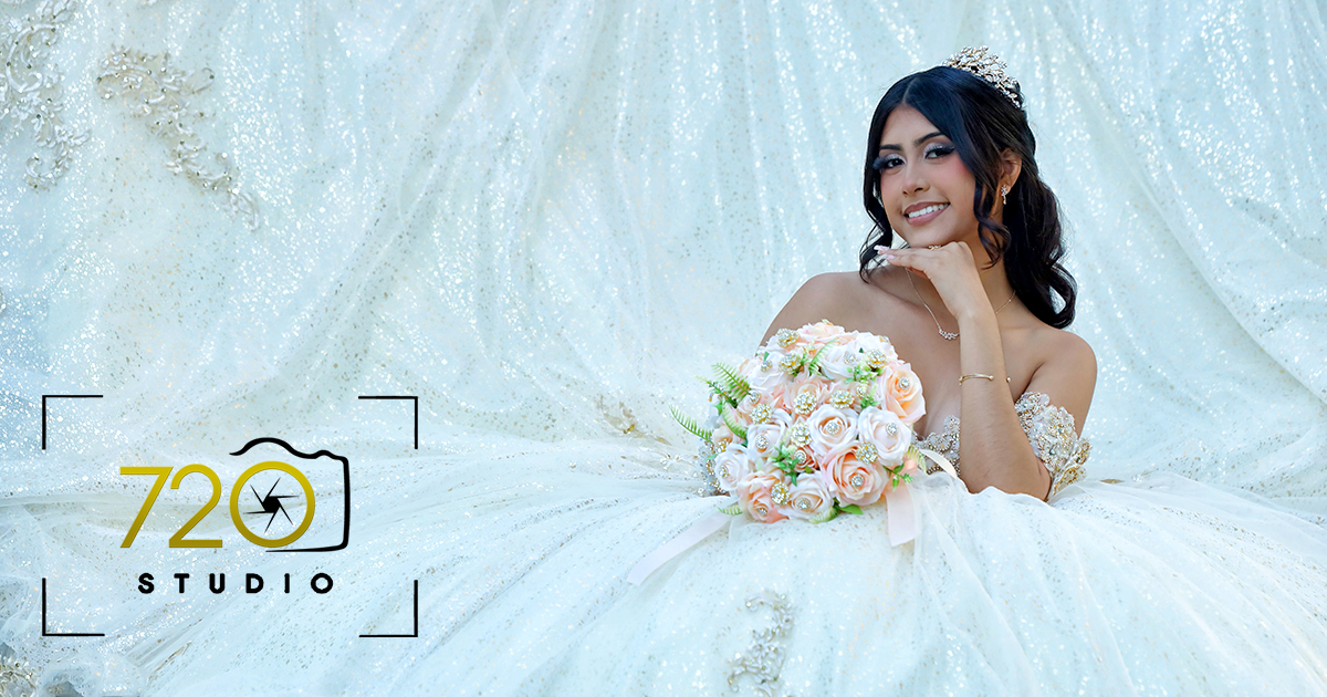 Camila Perea XV Quinceañera digital invitation